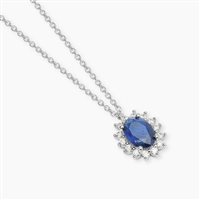 Collana Mabina Donna in Argento Zaffiro 553935 - 553935
